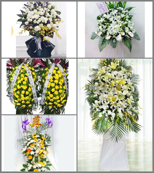 福建龙岩武平县十方镇熊新村白事花篮预定